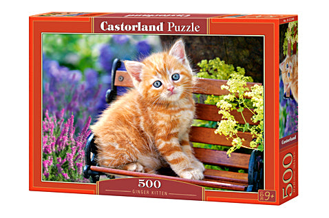 Puzzle 500 Rudy kociak B-52240