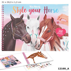 Kolorowanka Miss Melody Style Your Horse 12160A