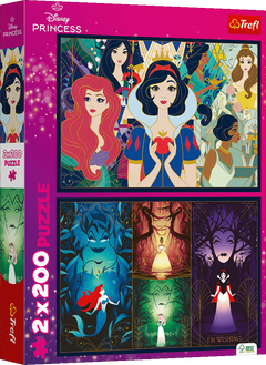 Puzzle 2x200 Czarujące księżniczki Disney Princess 13317