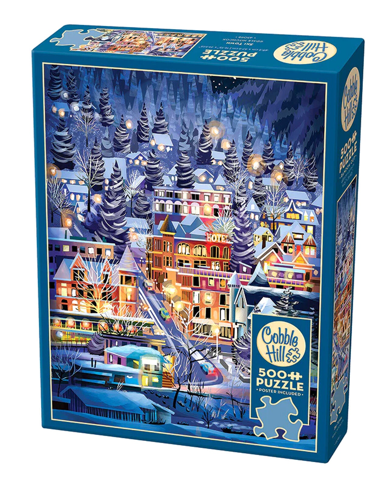 Puzzle 500 Miasteczko narciarskie 113068