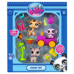 Littlest Pet Shop Zestaw Safari 3 figurki LPS00524