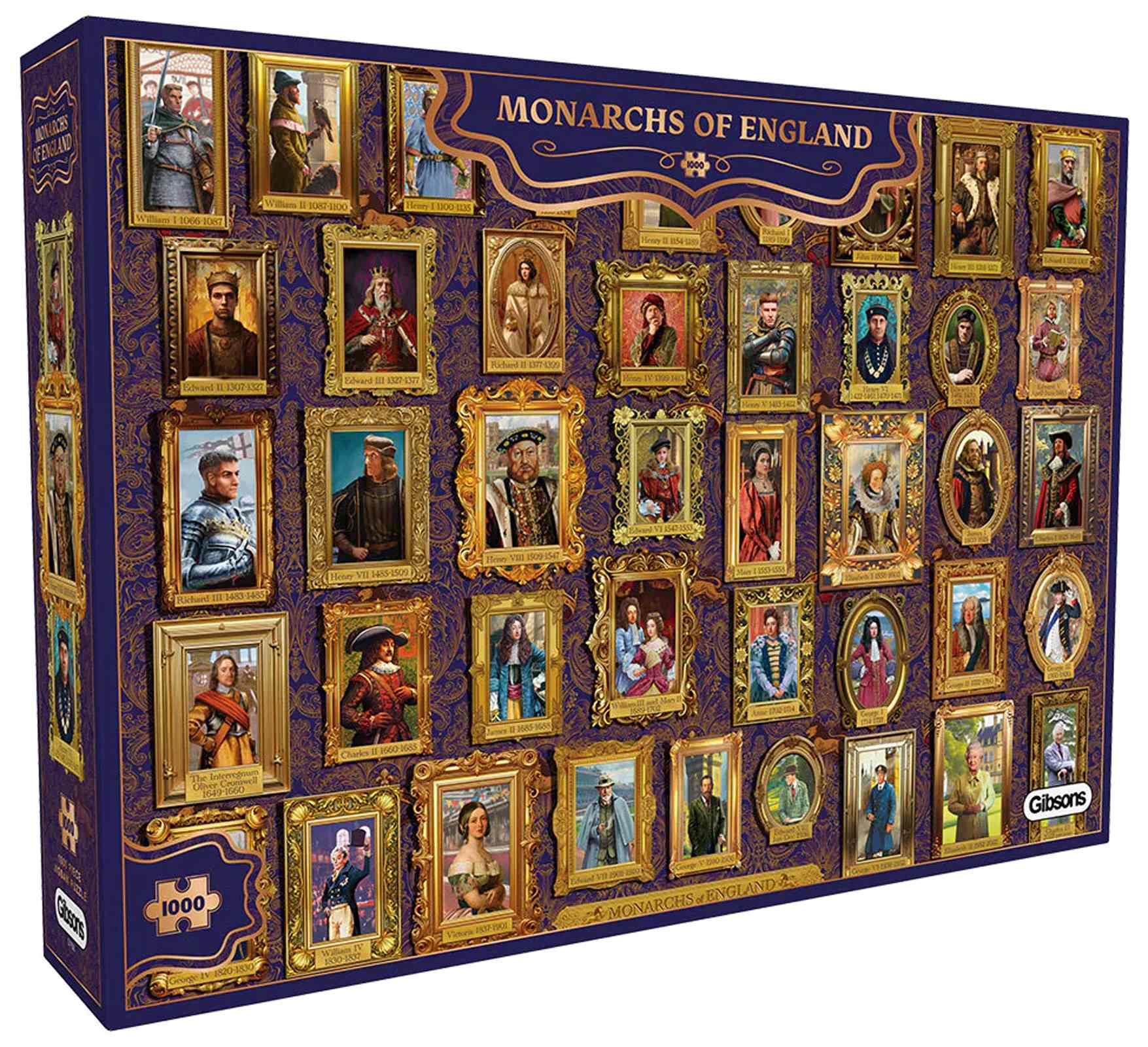 Puzzle 1000 Władcy Anglii 113719