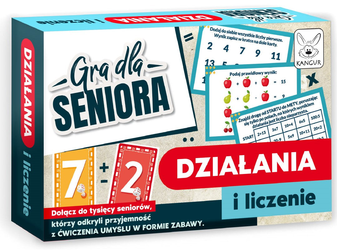 Gra dla Seniora Działania i Liczenie