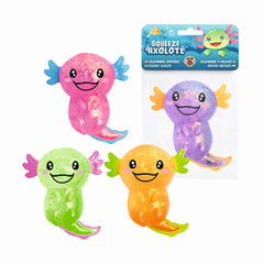 Gniotek brokatowy Aksolotl 1szt.mix