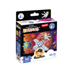 Puzzle 60 panoramiczne Kosmos CzuCzu