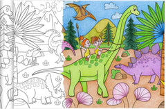 Kolorowanka w rolce Graffy Roll Dinozaury 5 m x 35 cm
