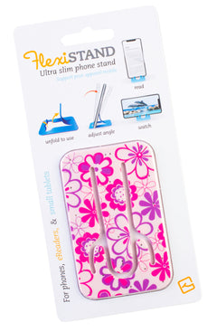 Podstawka pod telefon TG FlexiStand Podstawka pod telefon Różowe kwiaty