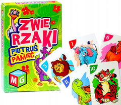Karty Piotruś Zwierzaki i Pamięć