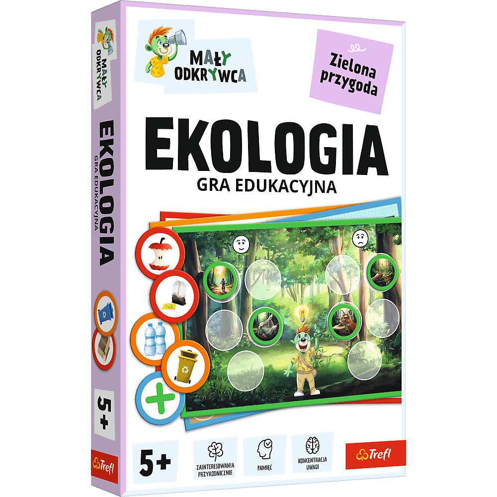 Gra Ekologia Mały odkrywca Rodzina Treflików 02806