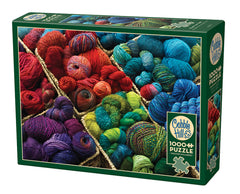 Puzzle 1000 Kłębki włóczki 112197