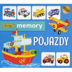 Gra Memory pojazdy