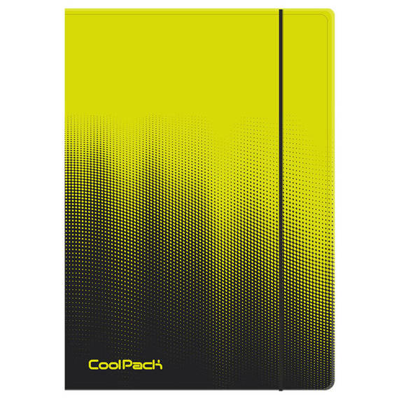 Teczka na gumkę A4 Coolpack Gradient LEMON