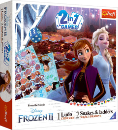 GRA 2w1 Chińczyk Węże i drabiny Frozen 2 02068