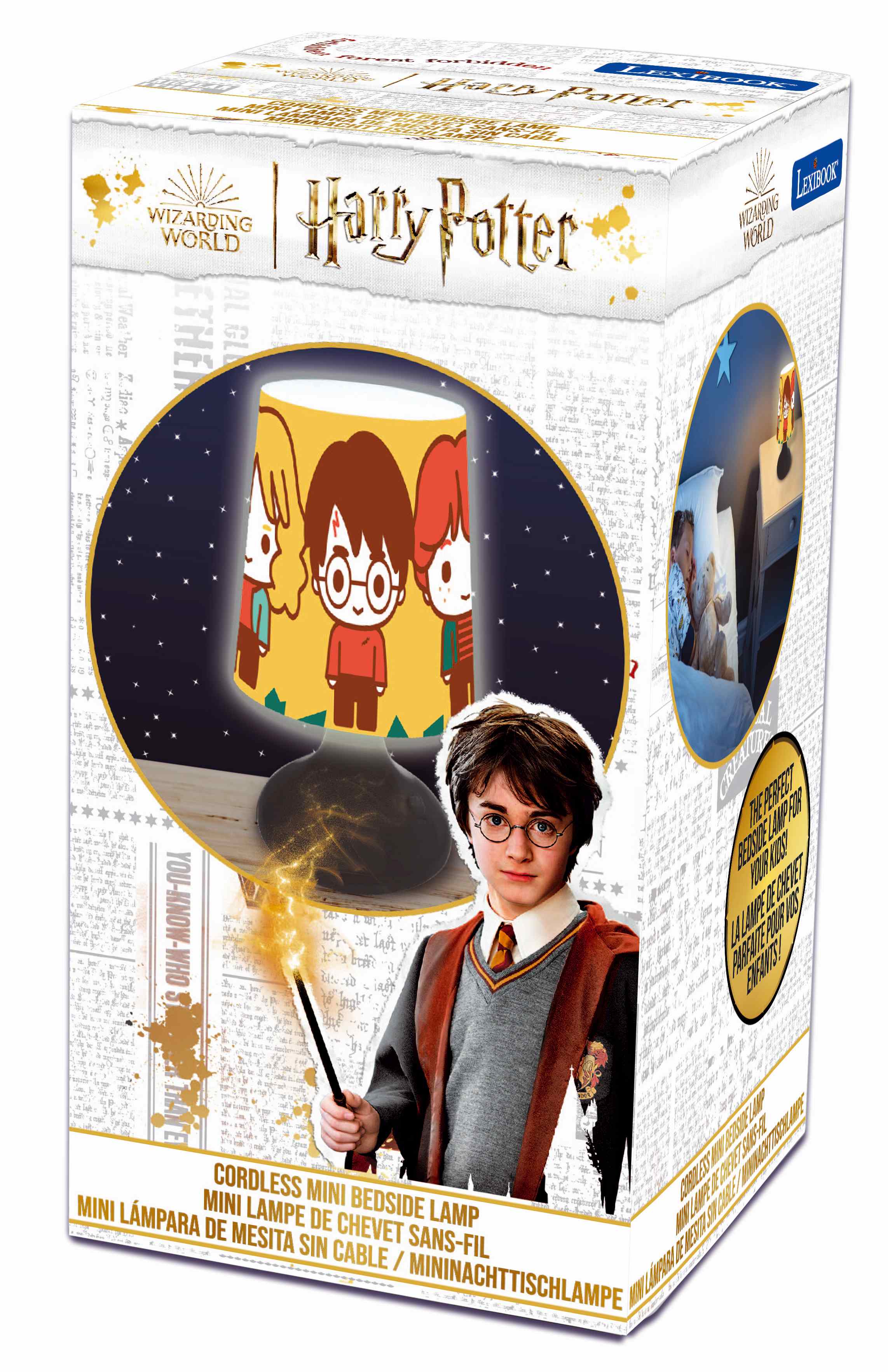 Bezprzewodowa lampka nocna Harry Potter MLT10HP
