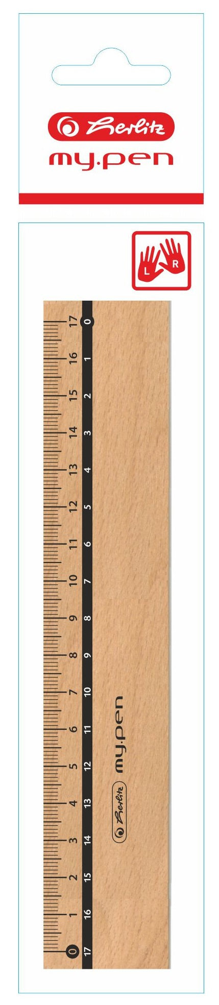 Linijka drewniana Herlitz my Pen 20cm