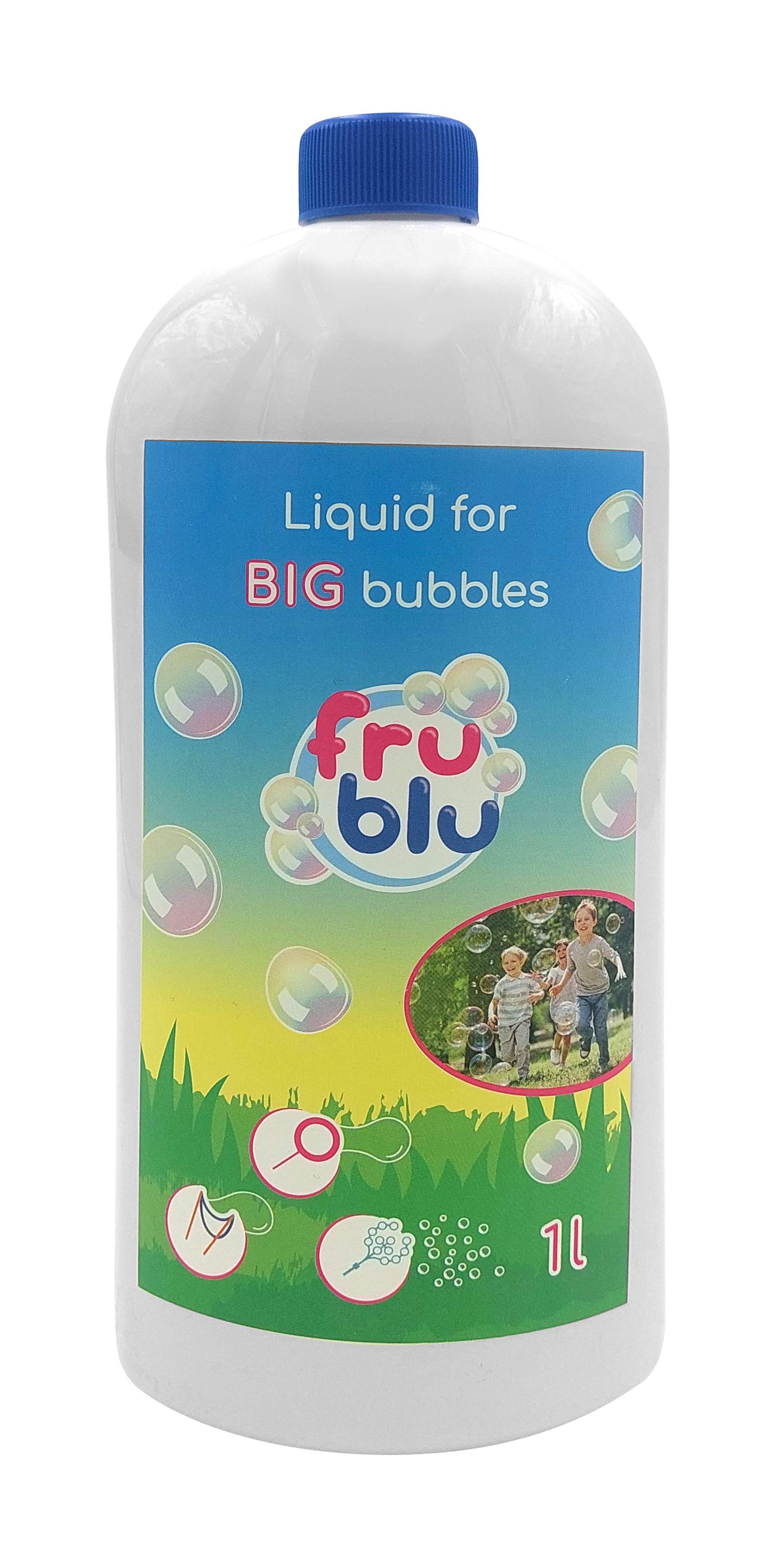 Fru Blu płyn do dużych baniek 1l