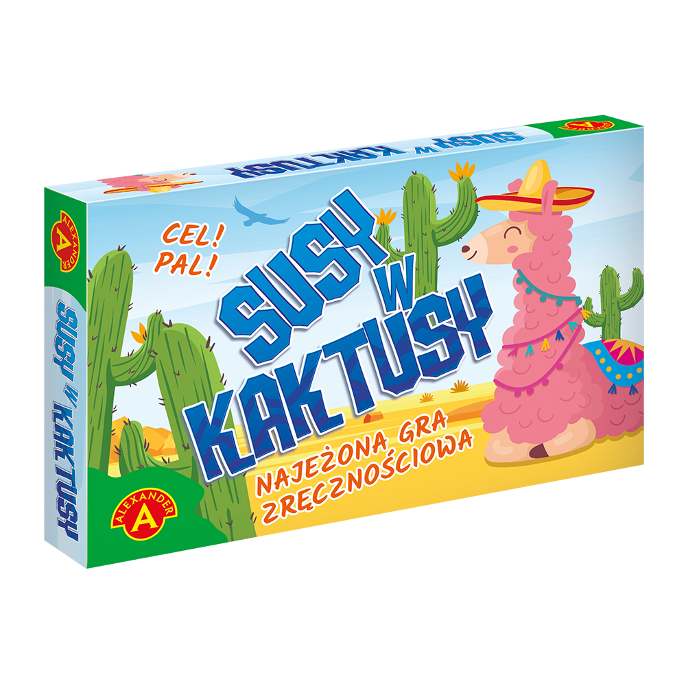 Gra Susy w kaktusy skaczące czapeczki