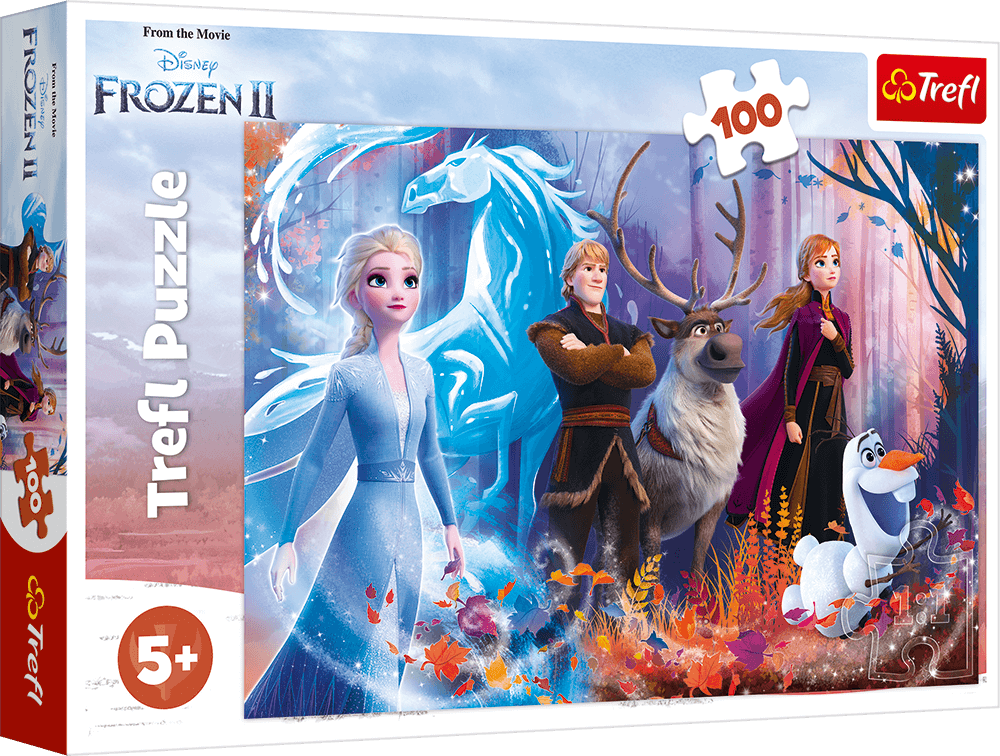 Puzzle 100 Magia krainy lodu Frozen 2 16366