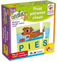 Piszę pierwsze słowa Carotina