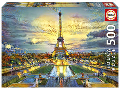 Puzzle 500 Wieża Eiffla Paryż Francja 111636