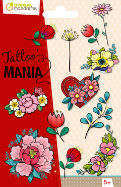 Tatuaże Tattoo Mania Kwiaty