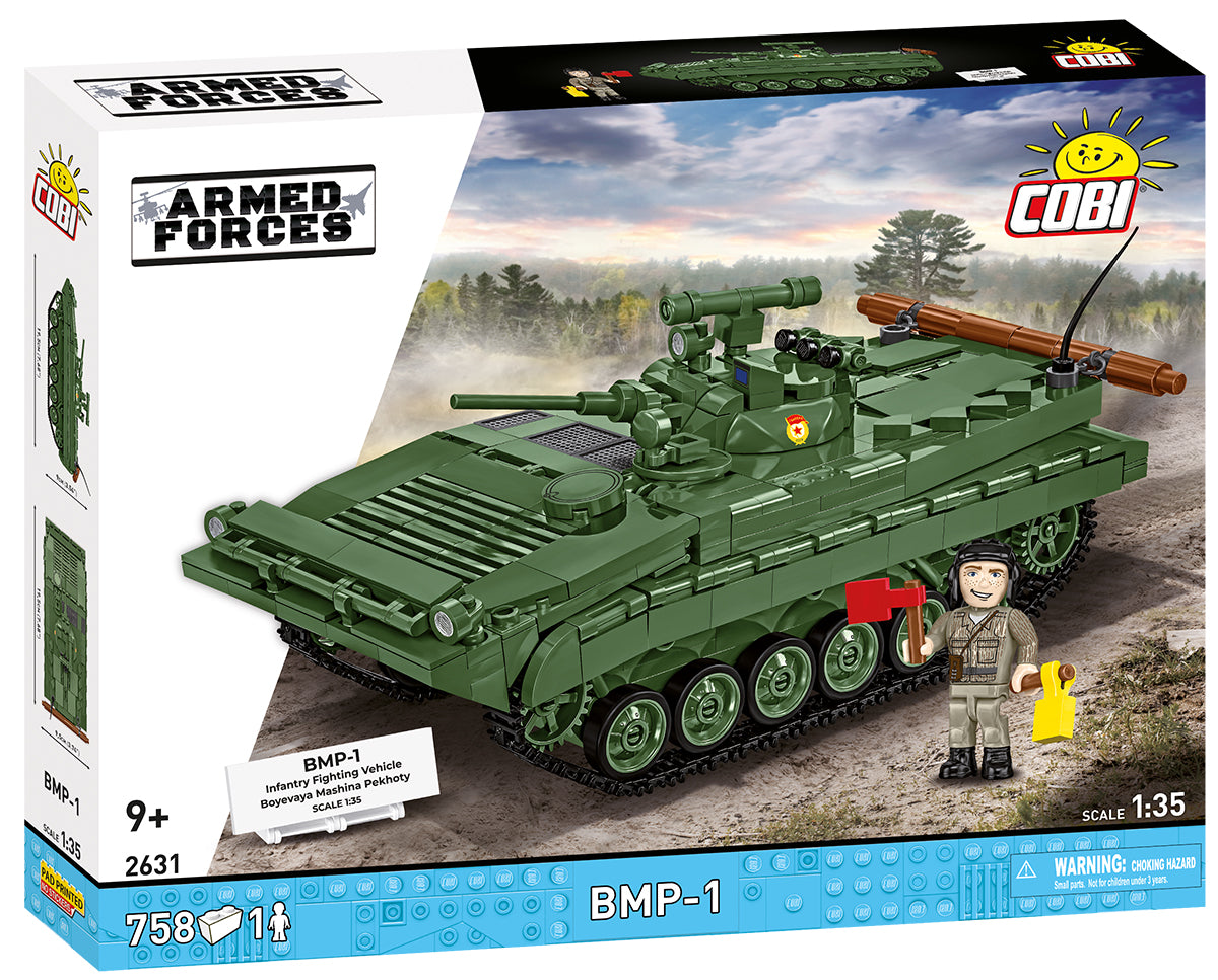 COBI klocki Czołg BMP-1 (DDR/RUS) 2IN1 COBI-2631