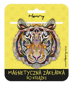 Zakładka magnetyczna mandala Tygrys