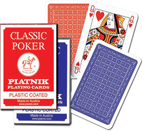 Karty do gry pojedyncze ekstra classic poker