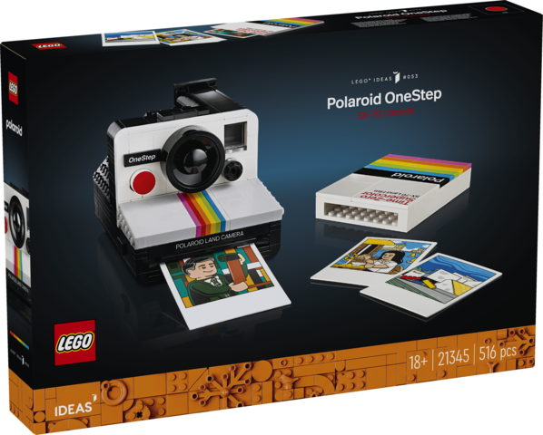 LEGO Ideas Aparat Polaroid Onestep SX-70 21345