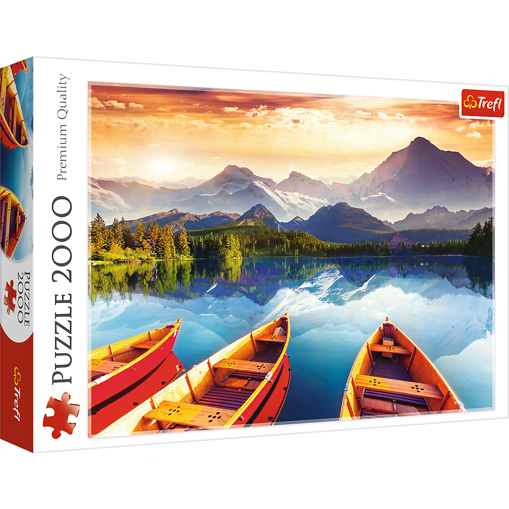 Puzzle 2000 Kryształowe jezioro 27096