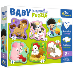 Puzzle Baby Progressive Farma 44000