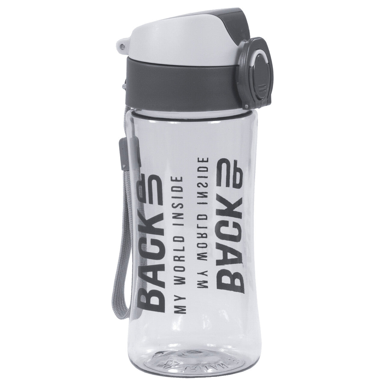 Bidon 400ml BACKUP 4 model A 59 szary