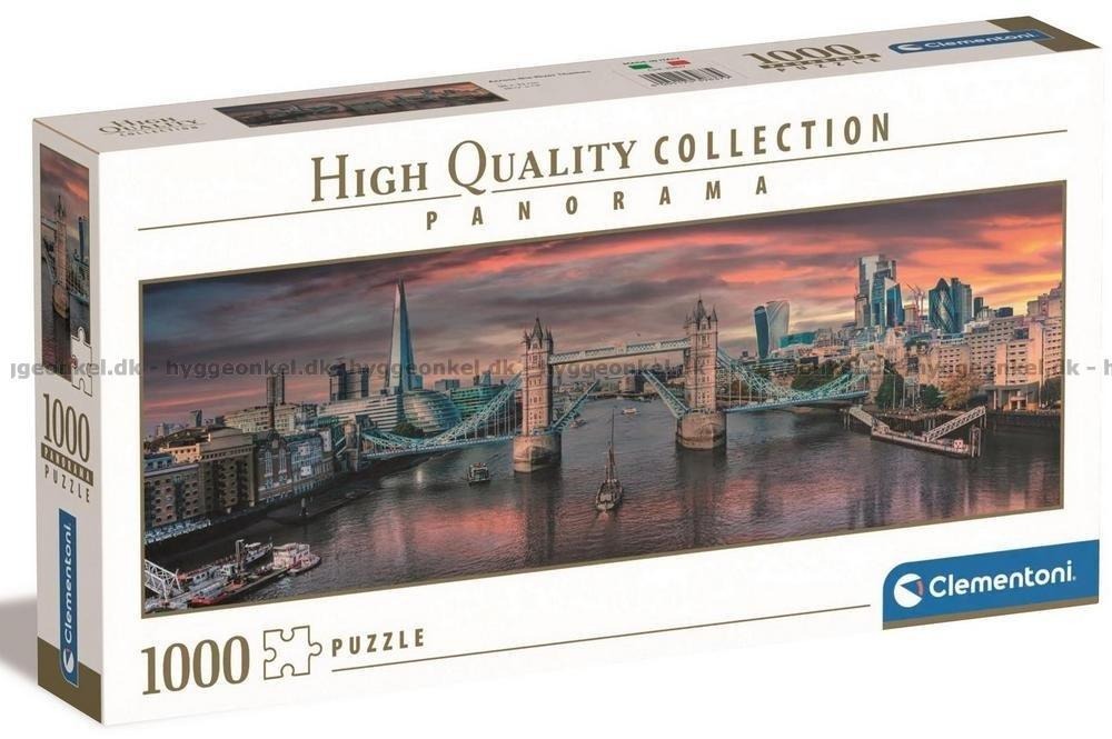 Puzzle 1000 Panorama HQ  Across The River Thames 39837