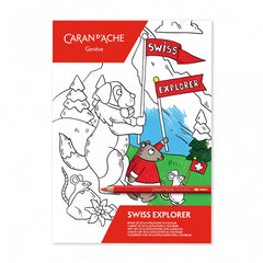 Kolorowanka Caran d'Ache SWISS EXPLORER
