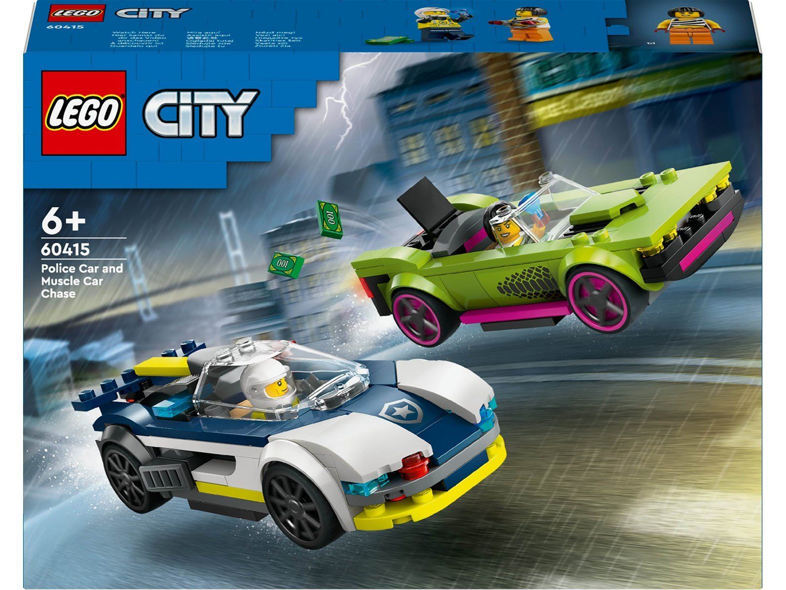 LEGO City Pościg radiowozu za muscle carem 60415
