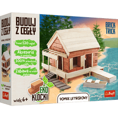 Brick Trick Buduj z cegły Domek Letniskowy M EKO 61544