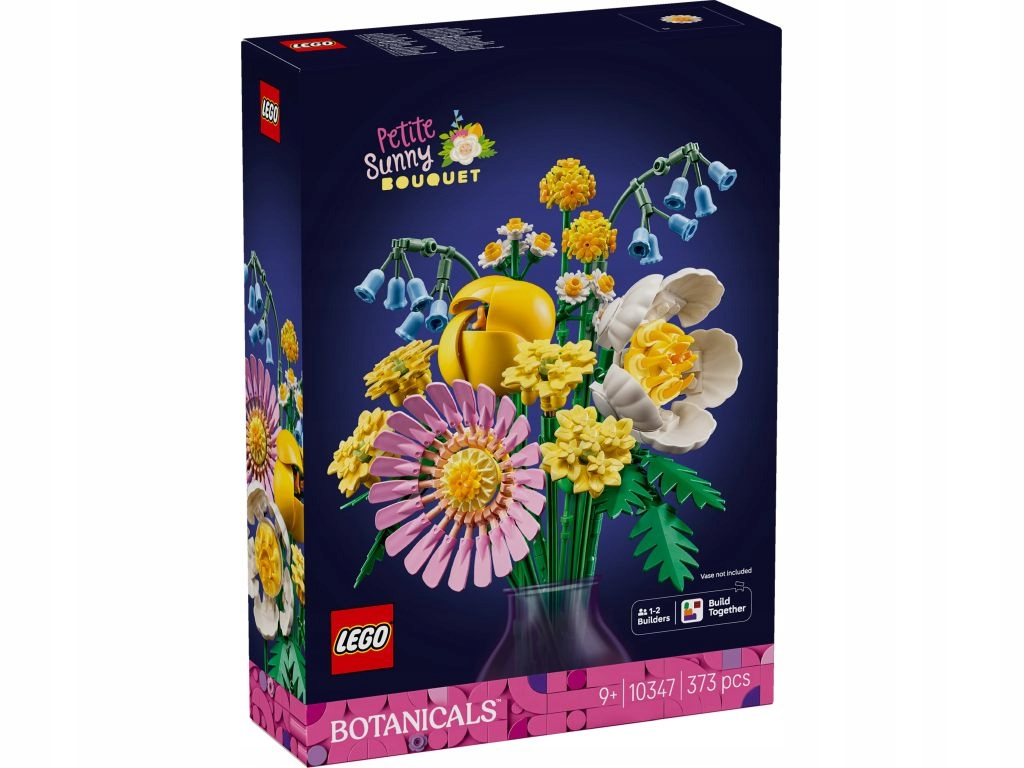 LEGO Botanicals Mały bukiet żółtych kwiatów 10347