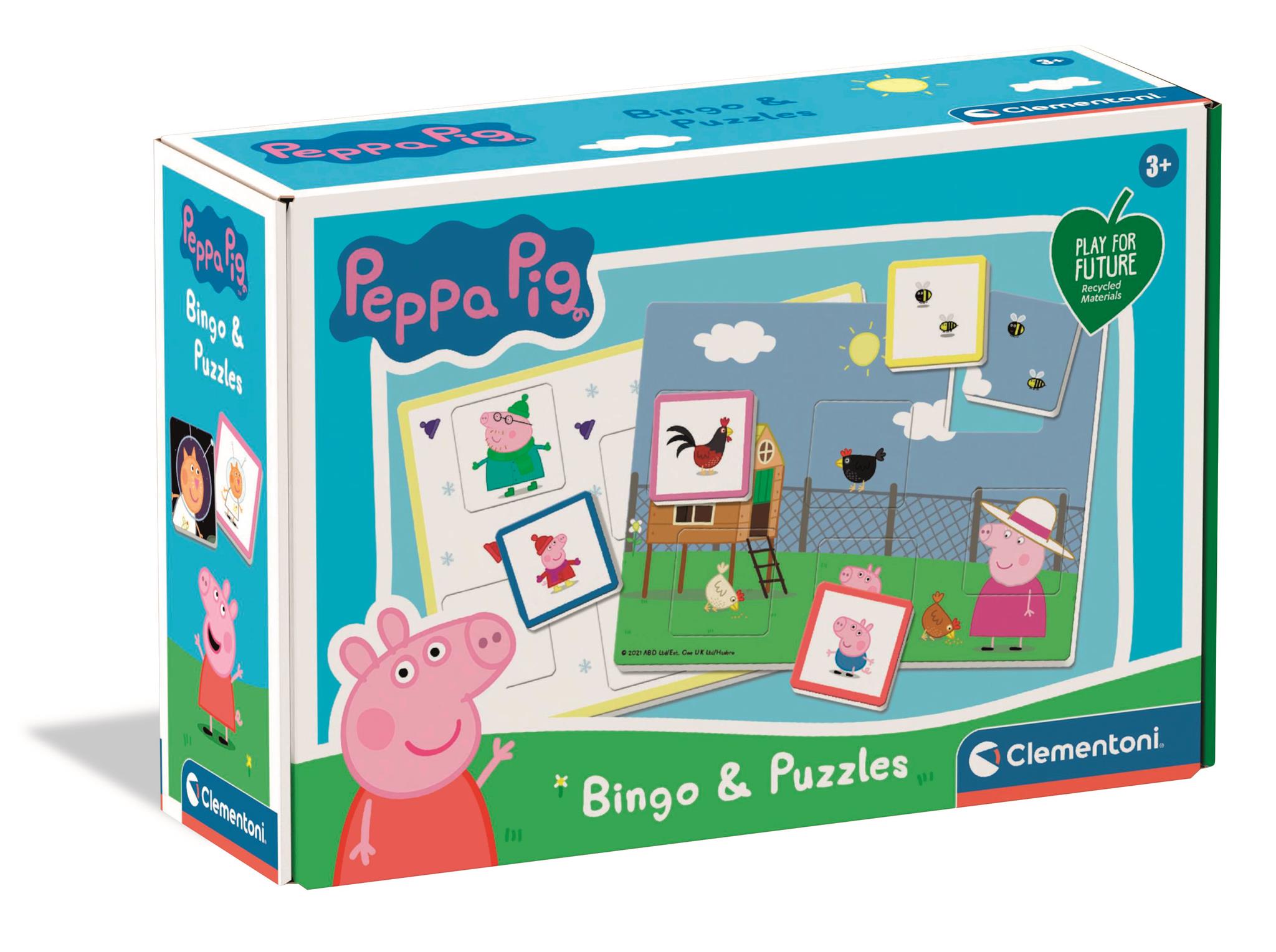 Gra Bingo świnki Peppy 16737