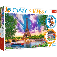 Puzzle 600 Crazy Shapes Niebo nad Paryżem 11115