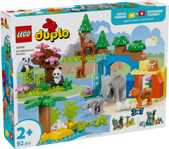 LEGO Duplo Town Rodziny dzikich zwierząt 3w1 10446