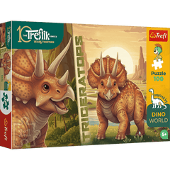 Puzzle 100 Inspired By Dino World wzór 3 Rodzina Treflików 16580