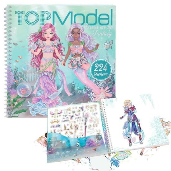 Zestaw Dress me Up Fantasy Top Model  z naklejkami 11964A