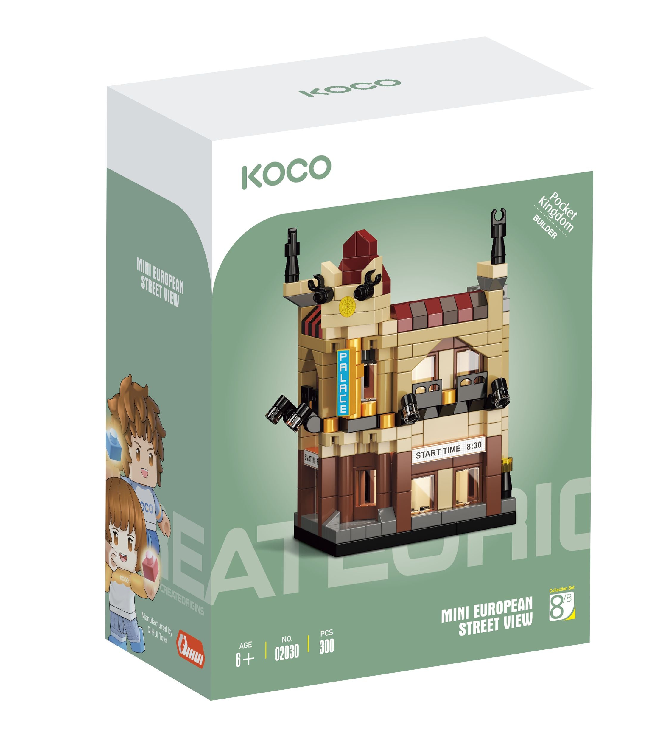 Klocki KOCO Kino 300 elementów
