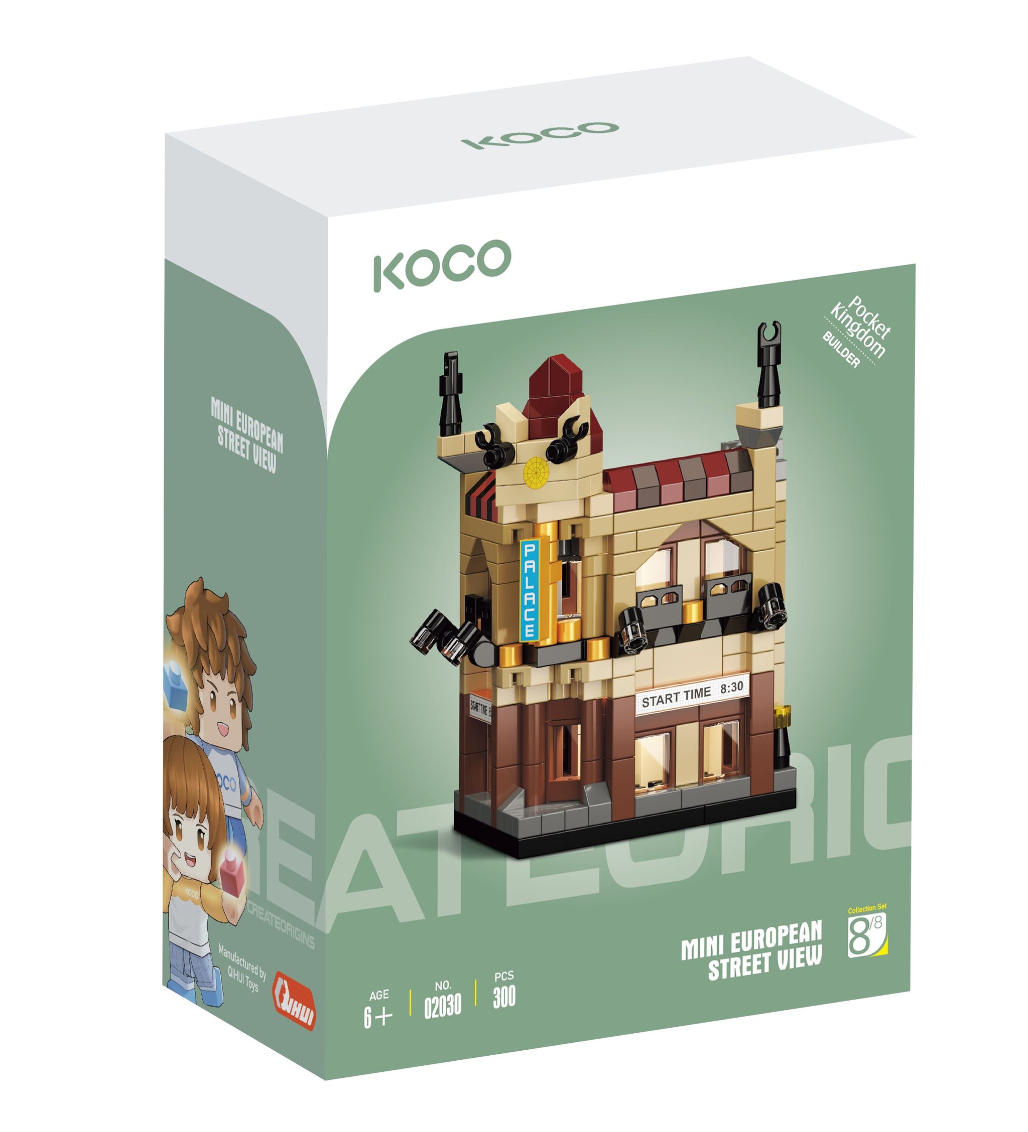 Klocki KOCO Kino 300 elementów