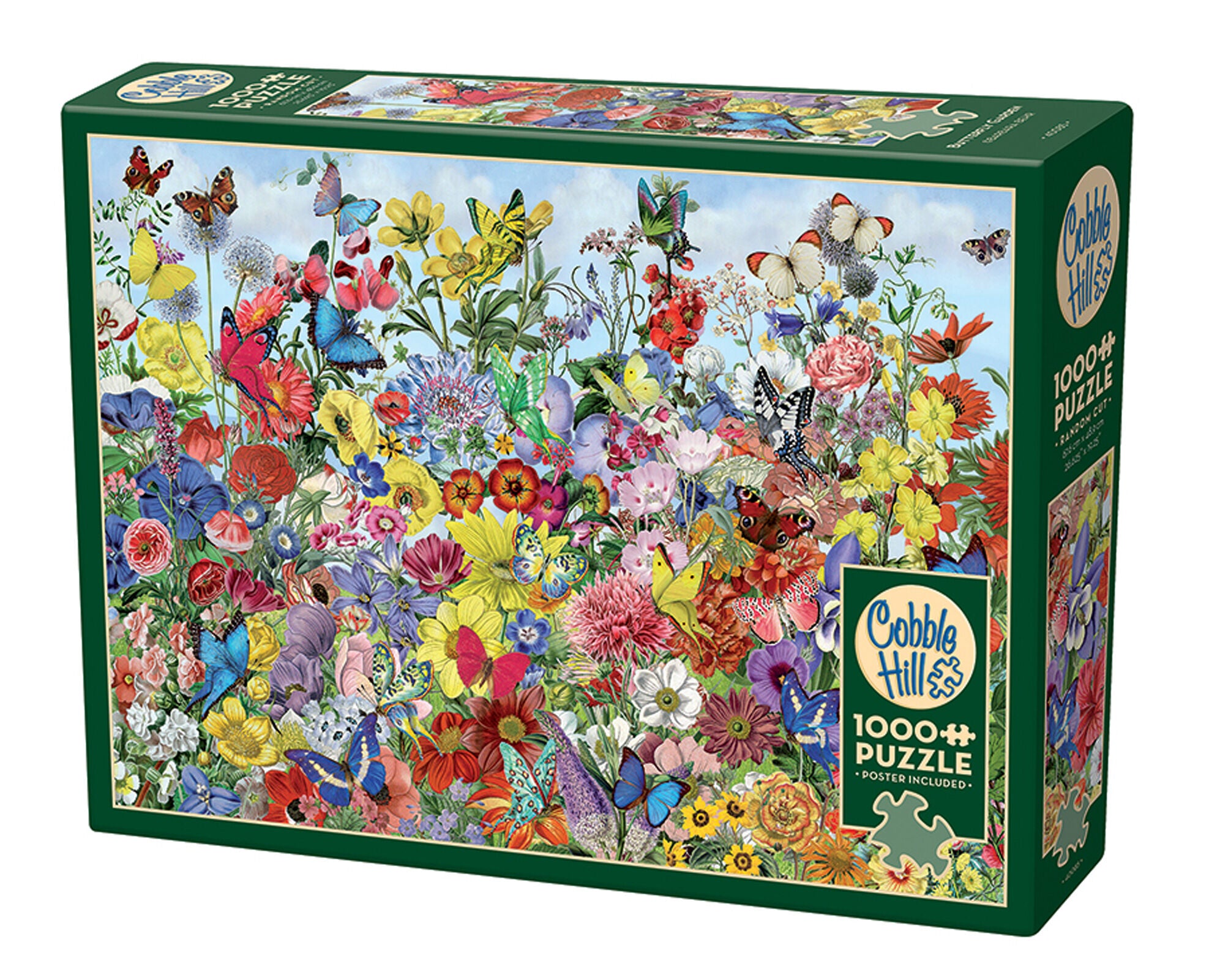 Puzzle 1000 Ogród pełen Motyli 112187