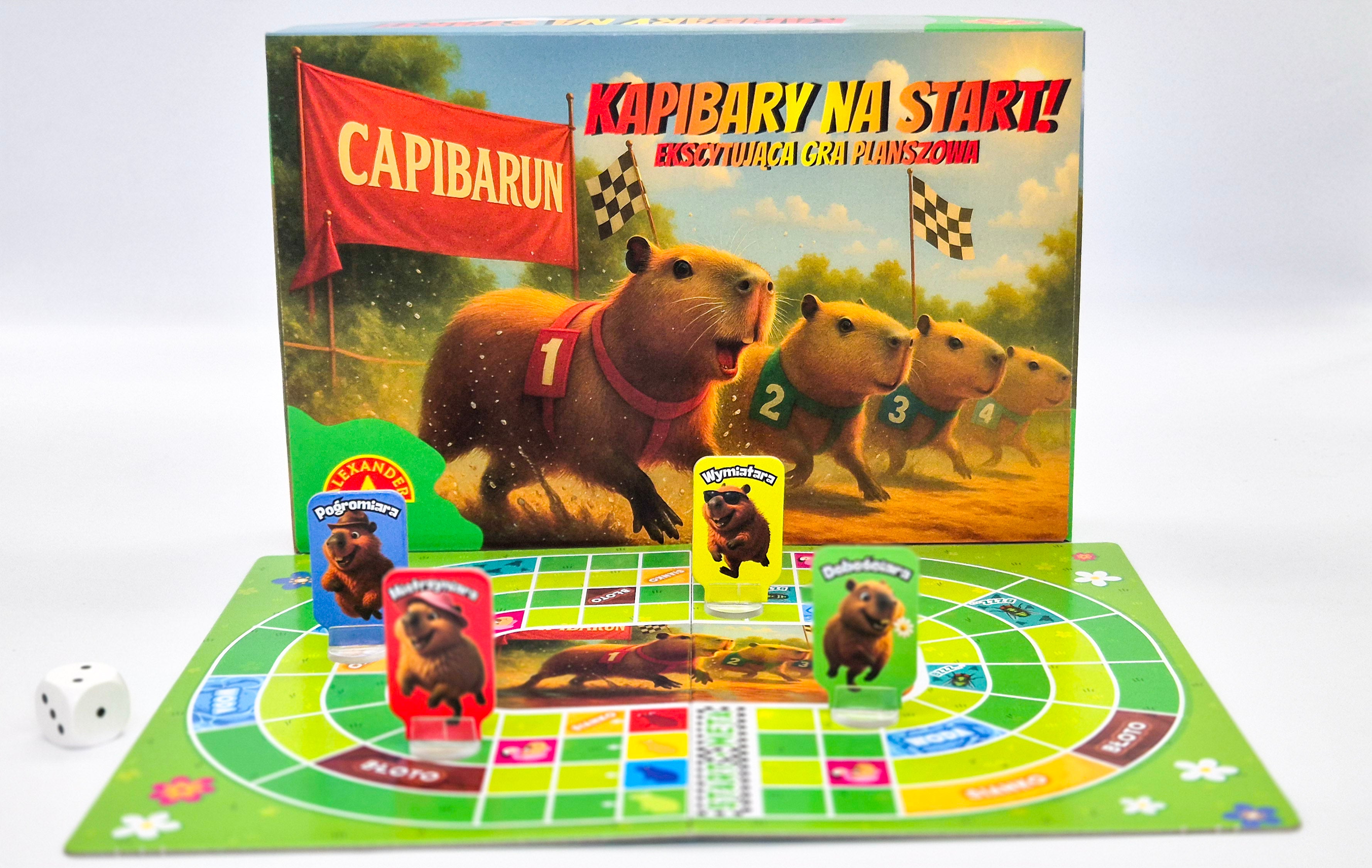 Gra Kapibary na start