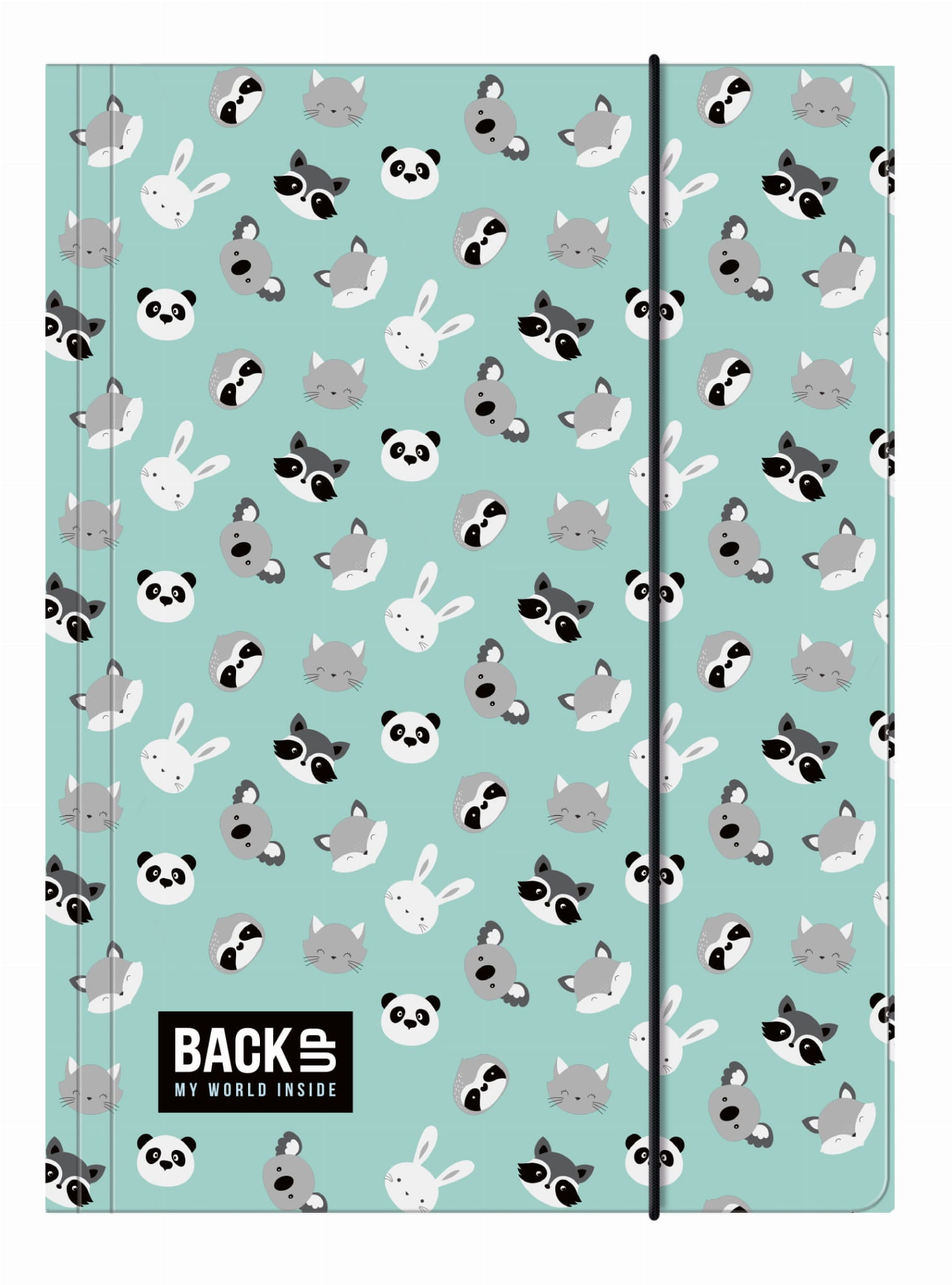 Teczka A4 z gumką BackUP 5 A 11