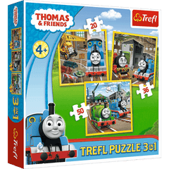 Puzzle 3w1 (20,36,50) Tomek rusza do akcji 34821