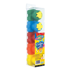 Farby do malowania palcami Colorino Kids 5 kolorów