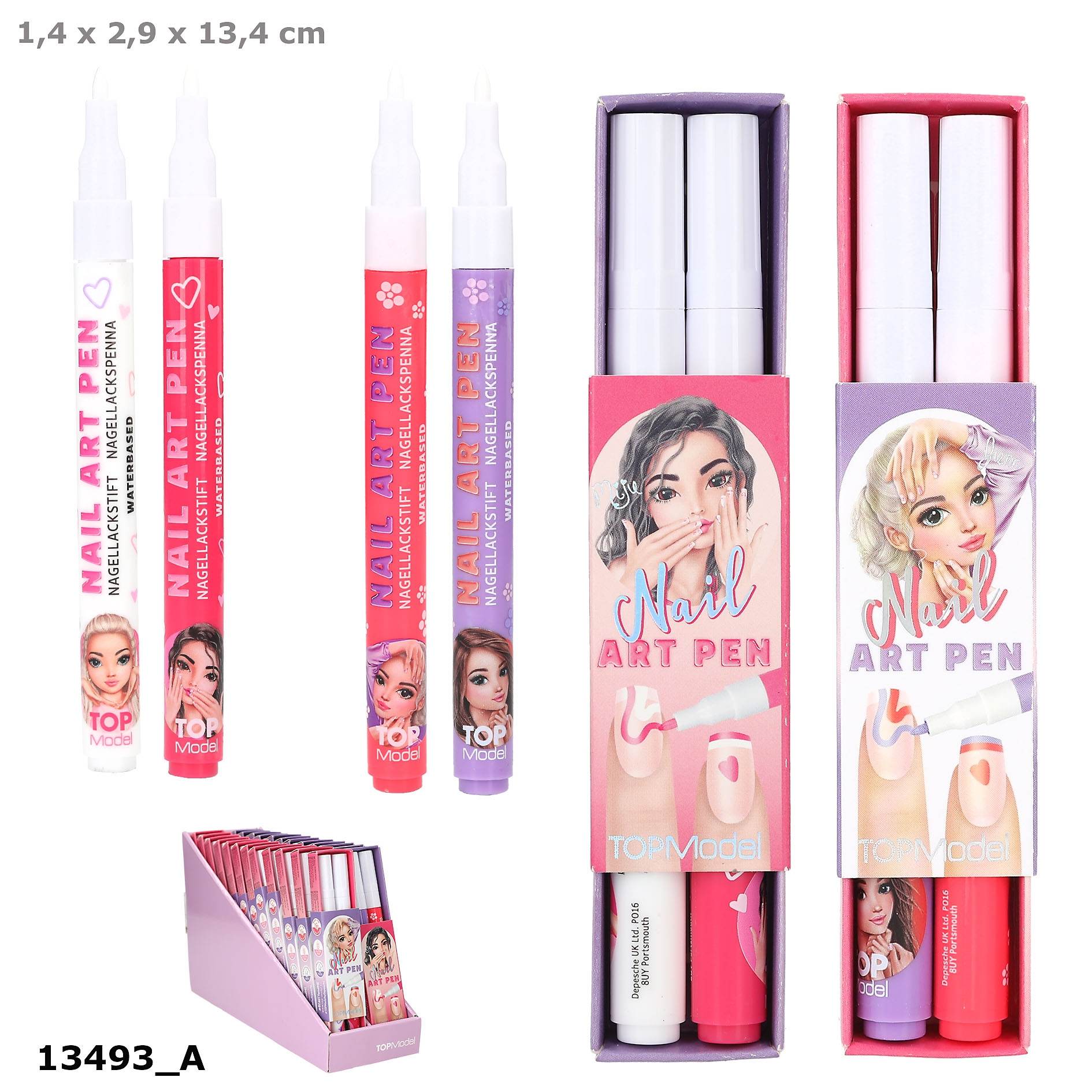 Lakier w pisaku Top Model BEAUTY&ME 1szt.mix 13493A